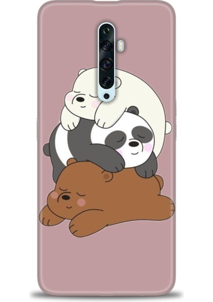 Oppo Reno 2z Ile Uyumlu Hd Baskılı Silikon (Ortasertlikte) Kılıf - 689