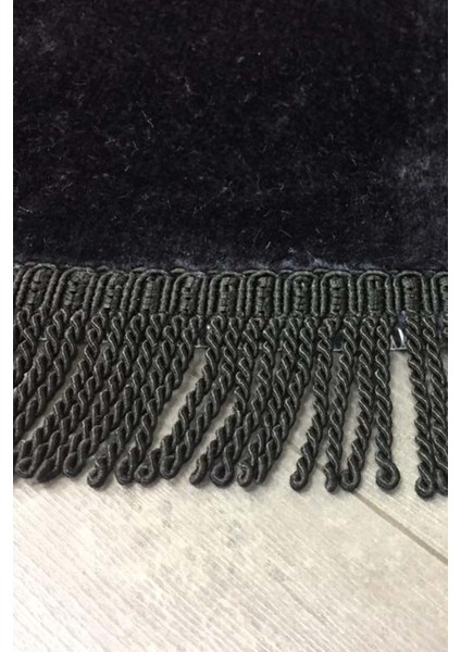 Shareton Köşeli Siyah 3'lü Banyo Paspası Seti Burgu Saçaklı Püsküllü Çeyizlik Klozet Takımı modelleri