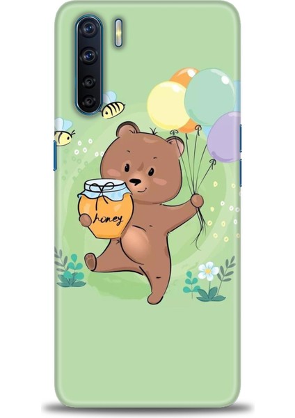 Oppo A91 Ile Uyumlu Hd Baskılı Silikon (Ortasertlikte) Kılıf - 295