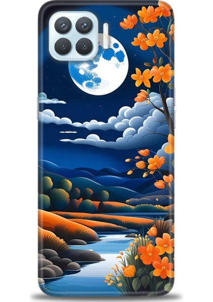 Oppo A73 Ile Uyumlu Hd Baskılı Silikon (Ortasertlikte) Kılıf - 623