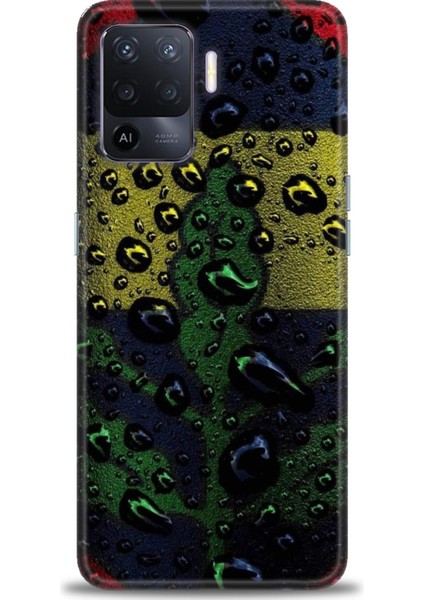 Oppo Reno 5 Lite Ile Uyumlu Hd Baskılı Silikon (Ortasertlikte) Kılıf - 71