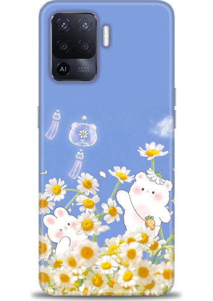 Oppo Reno 5 Lite Ile Uyumlu Hd Baskılı Silikon (Ortasertlikte) Kılıf - 448