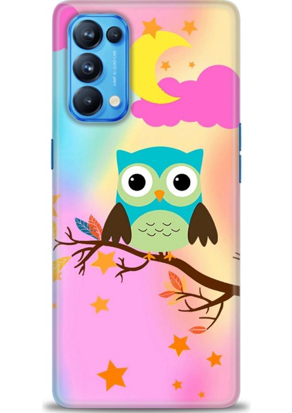 Oppo Reno 5 Pro Ile Uyumlu Hd Baskılı Silikon (Ortasertlikte) Kılıf - 512