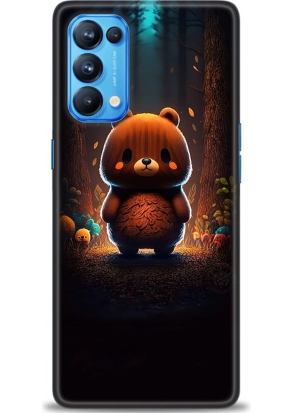 Oppo Reno 5 Pro Ile Uyumlu Hd Baskılı Silikon (Ortasertlikte) Kılıf - 649