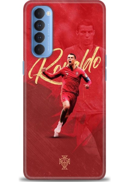 Oppo Reno 4 Pro Ile Uyumlu Hd Baskılı Silikon (Ortasertlikte) Kılıf - 1084