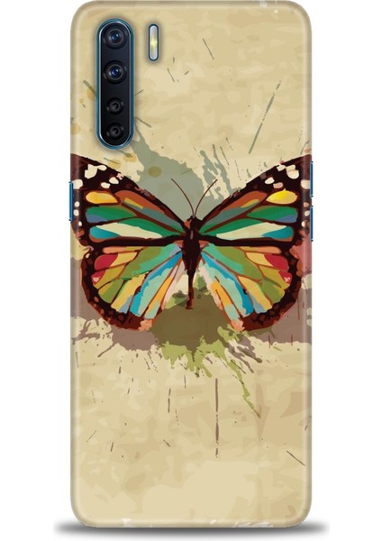 Oppo A91 Ile Uyumlu Hd Baskılı Silikon (Ortasertlikte) Kılıf - 700
