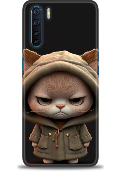 Oppo Reno 3 Ile Uyumlu Hd Baskılı Silikon (Ortasertlikte) Kılıf - 440