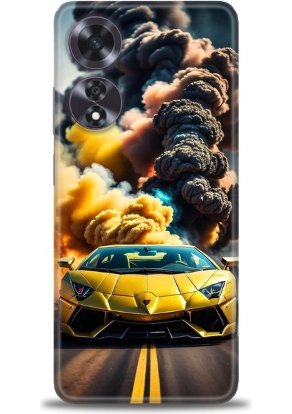 Oppo A60 Ile Uyumlu Hd Baskılı Silikon (Ortasertlikte) Kılıf - 853