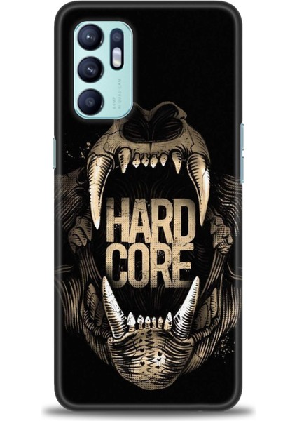 Oppo Reno 6 Ile Uyumlu Hd Baskılı Silikon (Ortasertlikte) Kılıf - 639