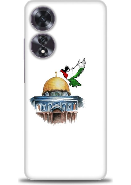 Oppo A60 Ile Uyumlu Hd Baskılı Silikon (Ortasertlikte) Kılıf - 494