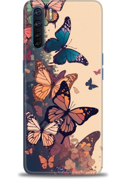 Oppo A91 Ile Uyumlu Hd Baskılı Silikon (Ortasertlikte) Kılıf - 1027