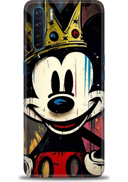 Oppo Reno 3 Ile Uyumlu Hd Baskılı Silikon (Ortasertlikte) Kılıf - 935
