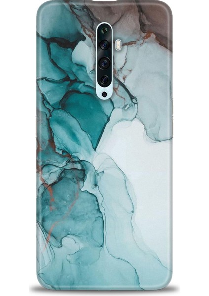 Oppo Reno 2z Ile Uyumlu Hd Baskılı Silikon (Ortasertlikte) Kılıf - 212
