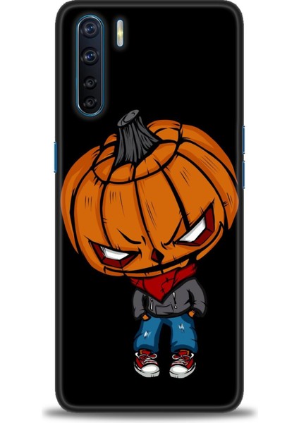 Oppo A91 Ile Uyumlu Hd Baskılı Silikon (Ortasertlikte) Kılıf - 562