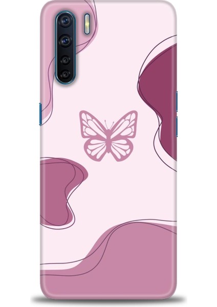 Oppo A91 Ile Uyumlu Hd Baskılı Silikon (Ortasertlikte) Kılıf - 694