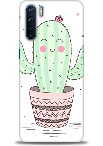 Oppo A91 Ile Uyumlu Hd Baskılı Silikon (Ortasertlikte) Kılıf - 777