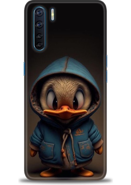 Oppo A91 Ile Uyumlu Hd Baskılı Silikon (Ortasertlikte) Kılıf - 995