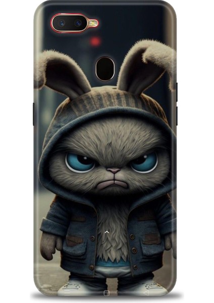 Oppo Ax7 Ile Uyumlu Hd Baskılı Silikon (Ortasertlikte) Kılıf - 996