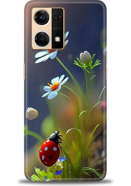 Oppo Reno 7 Ile Uyumlu Hd Baskılı Silikon (Ortasertlikte) Kılıf - 29
