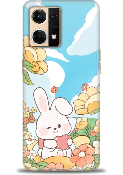 Oppo Reno 7 Ile Uyumlu Hd Baskılı Silikon (Ortasertlikte) Kılıf - 92