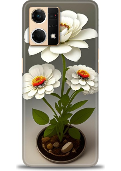 Oppo Reno 7 Ile Uyumlu Hd Baskılı Silikon (Ortasertlikte) Kılıf - 346