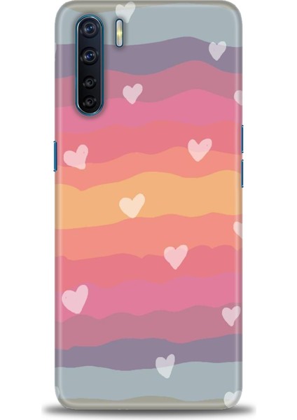 Oppo A91 Ile Uyumlu Hd Baskılı Silikon (Ortasertlikte) Kılıf - 901