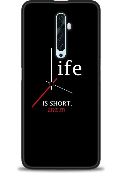 Oppo Reno 2z Ile Uyumlu Hd Baskılı Silikon (Ortasertlikte) Kılıf - 478