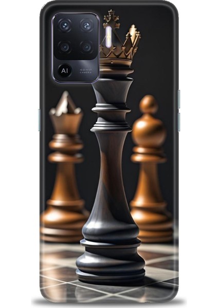 Oppo Reno 5 Lite Ile Uyumlu Hd Baskılı Silikon (Ortasertlikte) Kılıf - 638