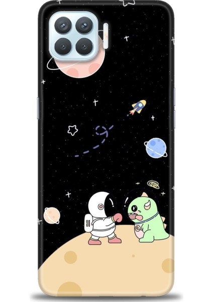 Oppo A73 Ile Uyumlu Hd Baskılı Silikon (Ortasertlikte) Kılıf - 380
