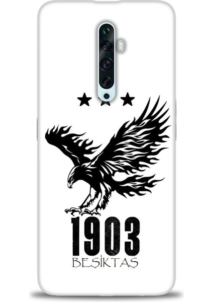 Oppo Reno 2z Ile Uyumlu Hd Baskılı Silikon (Ortasertlikte) Kılıf - 451