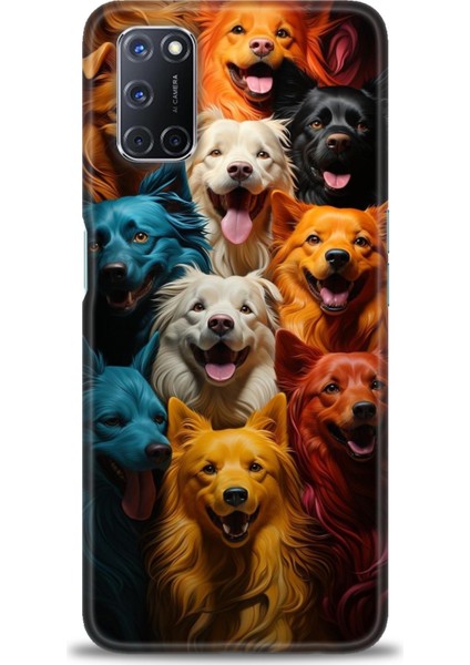 Oppo A52 / A72 / A92 Ile Uyumlu Hd Baskılı Silikon (Ortasertlikte) Kılıf - 164