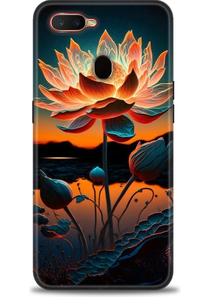 Oppo Ax7 Ile Uyumlu Hd Baskılı Silikon (Ortasertlikte) Kılıf - 356