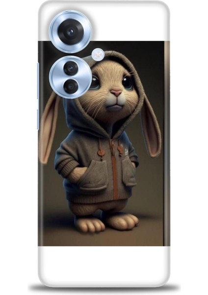 Oppo Reno 11F Ile Uyumlu Hd Baskılı Silikon (Ortasertlikte) Kılıf - 331