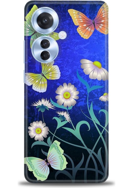 Oppo Reno 11F Ile Uyumlu Hd Baskılı Silikon (Ortasertlikte) Kılıf - 628