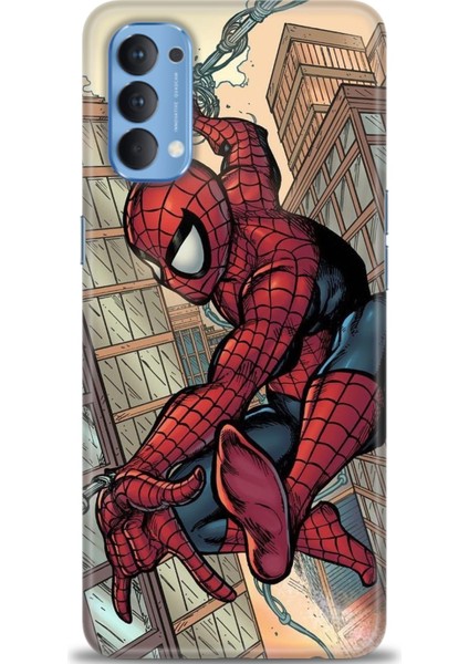 Oppo Reno 4 Ile Uyumlu Hd Baskılı Silikon (Ortasertlikte) Kılıf - 233