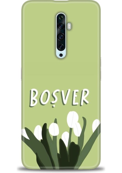 Oppo Reno 2z Ile Uyumlu Hd Baskılı Silikon (Ortasertlikte) Kılıf - 201