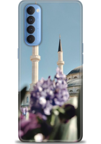 Oppo Reno 4 Pro Ile Uyumlu Hd Baskılı Silikon (Ortasertlikte) Kılıf - 461