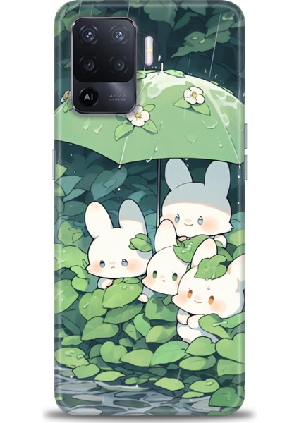 Oppo Reno 5 Lite Ile Uyumlu Hd Baskılı Silikon (Ortasertlikte) Kılıf - 591