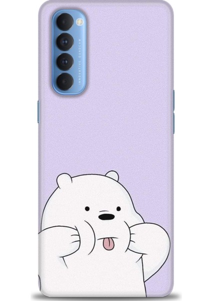 Oppo Reno 4 Pro Ile Uyumlu Hd Baskılı Silikon (Ortasertlikte) Kılıf - 82