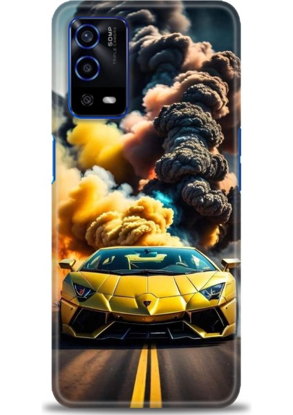 Oppo A55 / A16 Ile Uyumlu Hd Baskılı Silikon (Ortasertlikte) Kılıf - 853