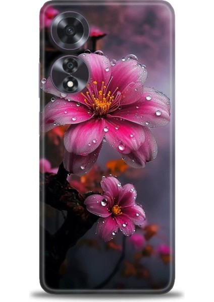 Oppo A60 Ile Uyumlu Hd Baskılı Silikon (Ortasertlikte) Kılıf - 311