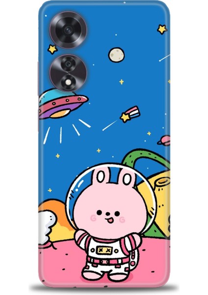 Oppo A60 Ile Uyumlu Hd Baskılı Silikon (Ortasertlikte) Kılıf - 515