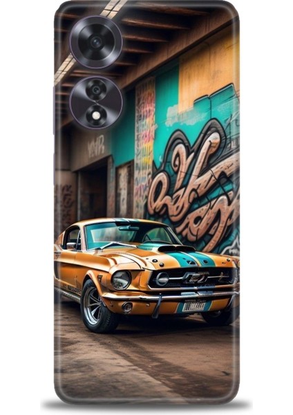 Oppo A60 Ile Uyumlu Hd Baskılı Silikon (Ortasertlikte) Kılıf - 990