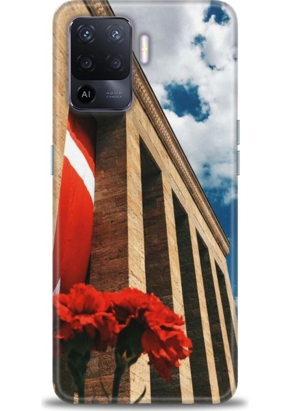 Oppo Reno 5 Lite Ile Uyumlu Hd Baskılı Silikon (Ortasertlikte) Kılıf - 465