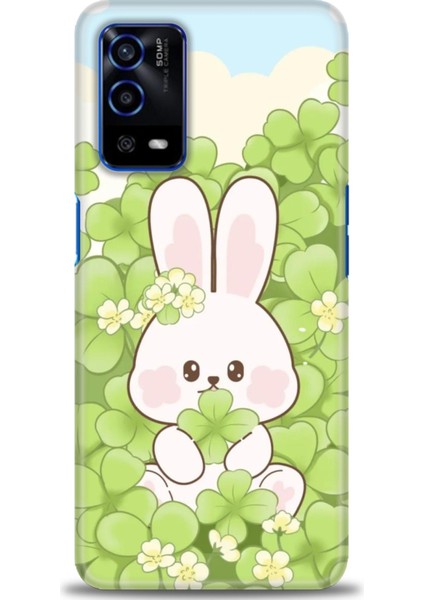 Oppo A55 / A16 Ile Uyumlu Hd Baskılı Silikon (Ortasertlikte) Kılıf - 383