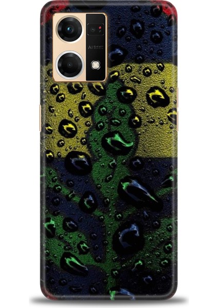 Oppo Reno 7 Ile Uyumlu Hd Baskılı Silikon (Ortasertlikte) Kılıf - 71