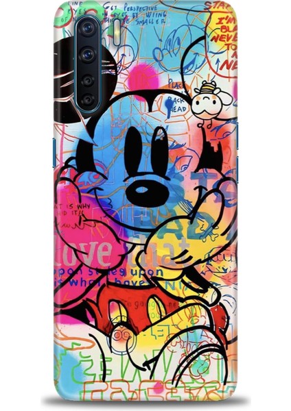 Oppo A91 Ile Uyumlu Hd Baskılı Silikon (Ortasertlikte) Kılıf - 283