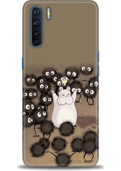 Oppo Reno 3 Ile Uyumlu Hd Baskılı Silikon (Ortasertlikte) Kılıf - 133