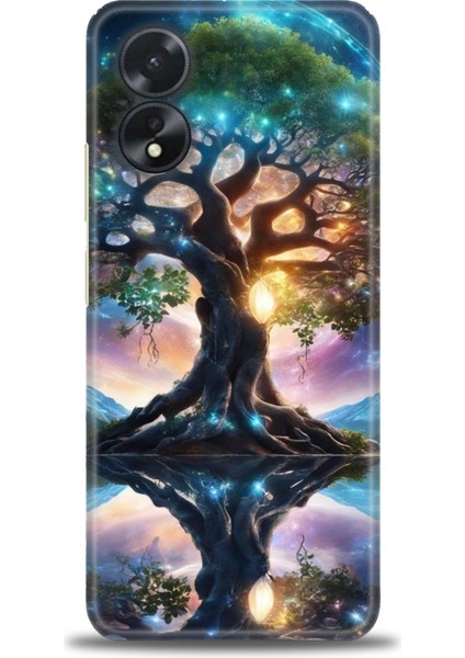 Oppo A38 Ile Uyumlu Hd Baskılı Silikon (Ortasertlikte) Kılıf - 888