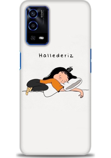 Oppo A55 / A16 Ile Uyumlu Hd Baskılı Silikon (Ortasertlikte) Kılıf - 1078